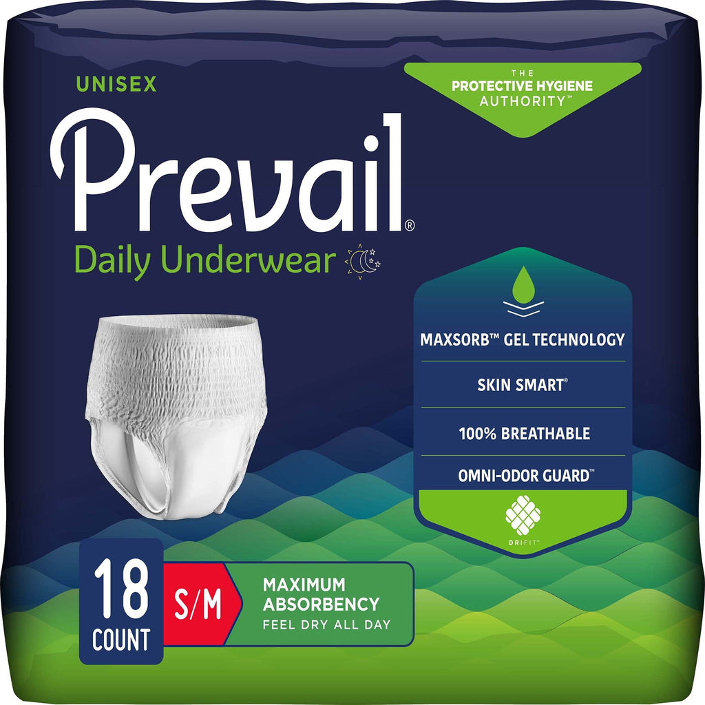 PrevailÂ¨ Maximum Absorbent Underwear, Small / Medium