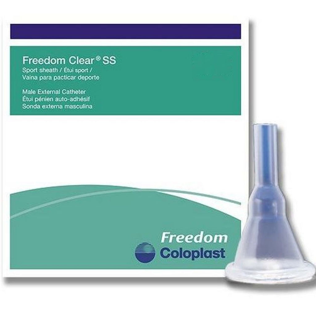 Coloplast Freedom ClearÂ¨ SS Male External Catheter, Large