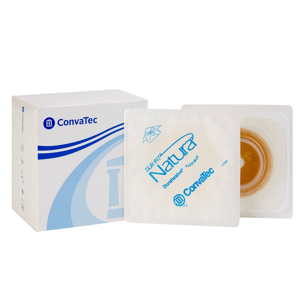 Sur-Fit NaturaÂ¨ Colostomy Barrier With 1-1_ Inch Stoma Opening, White
