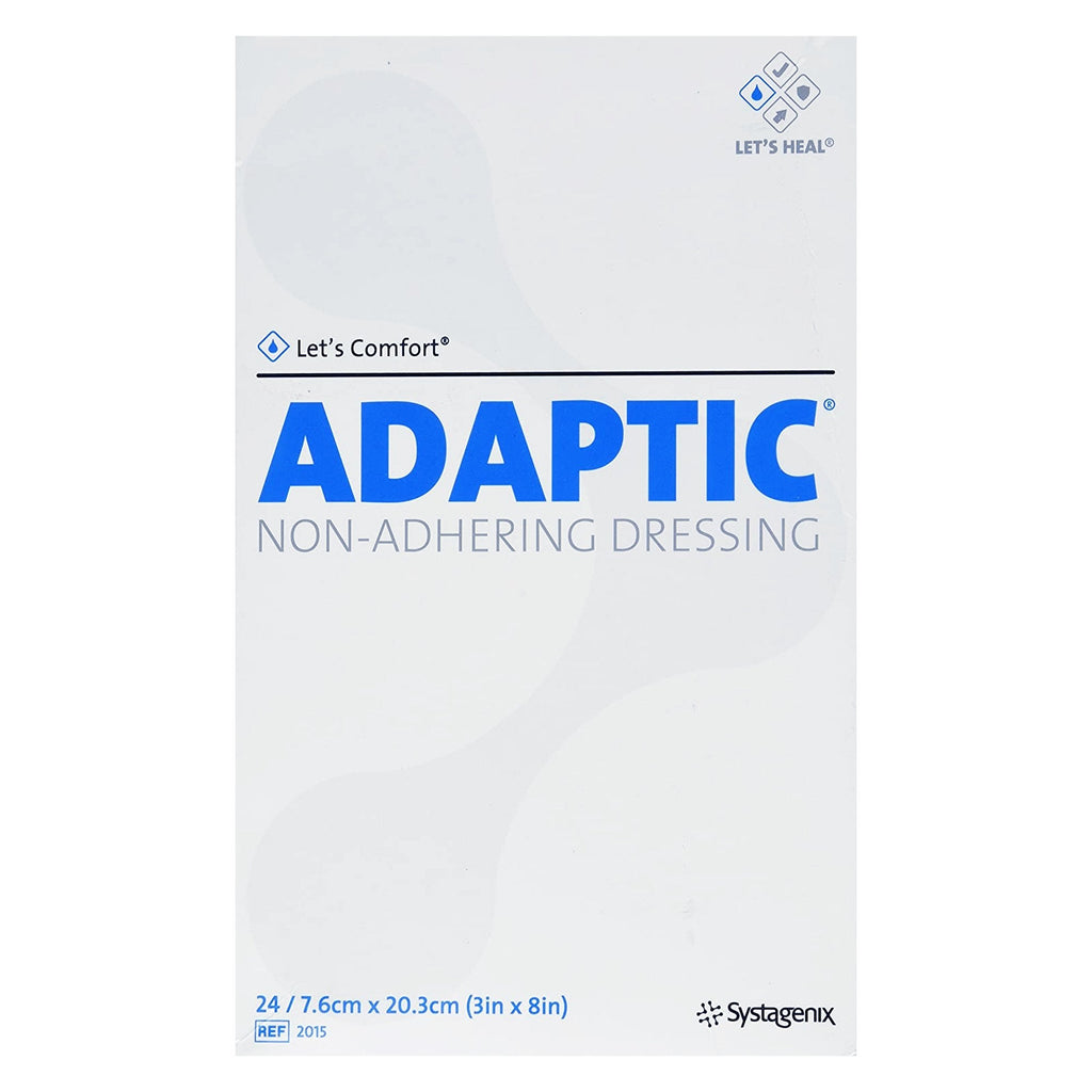 AdapticÂª Impregnated Nonadherent Dressing, 3 x 8 Inch