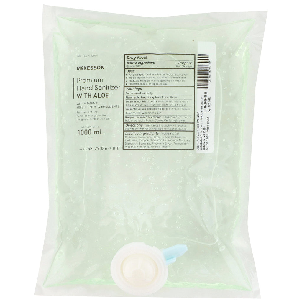 McKesson Gel Hand Sanitizer with Aloe 1000 mL