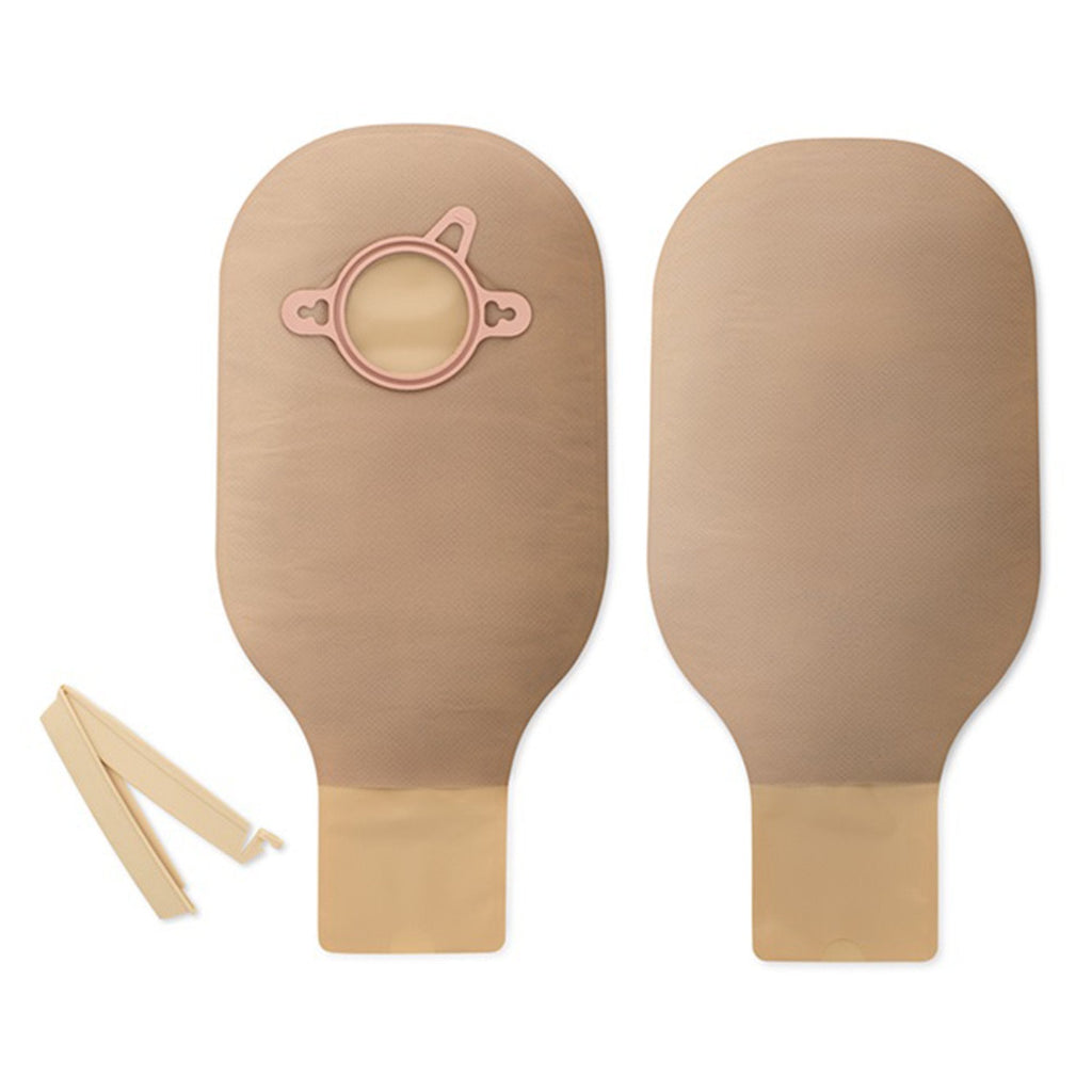 New ImageÂª Drainable Beige Colostomy Pouch, 12 Inch Length, 1_ Inch Flange