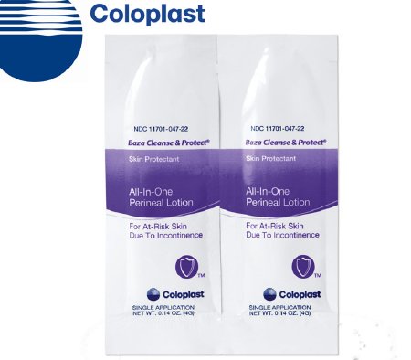 Coloplast BazaÂ¨ Cleanse and ProtectÂ¨ Perineal Wash Individual Packet