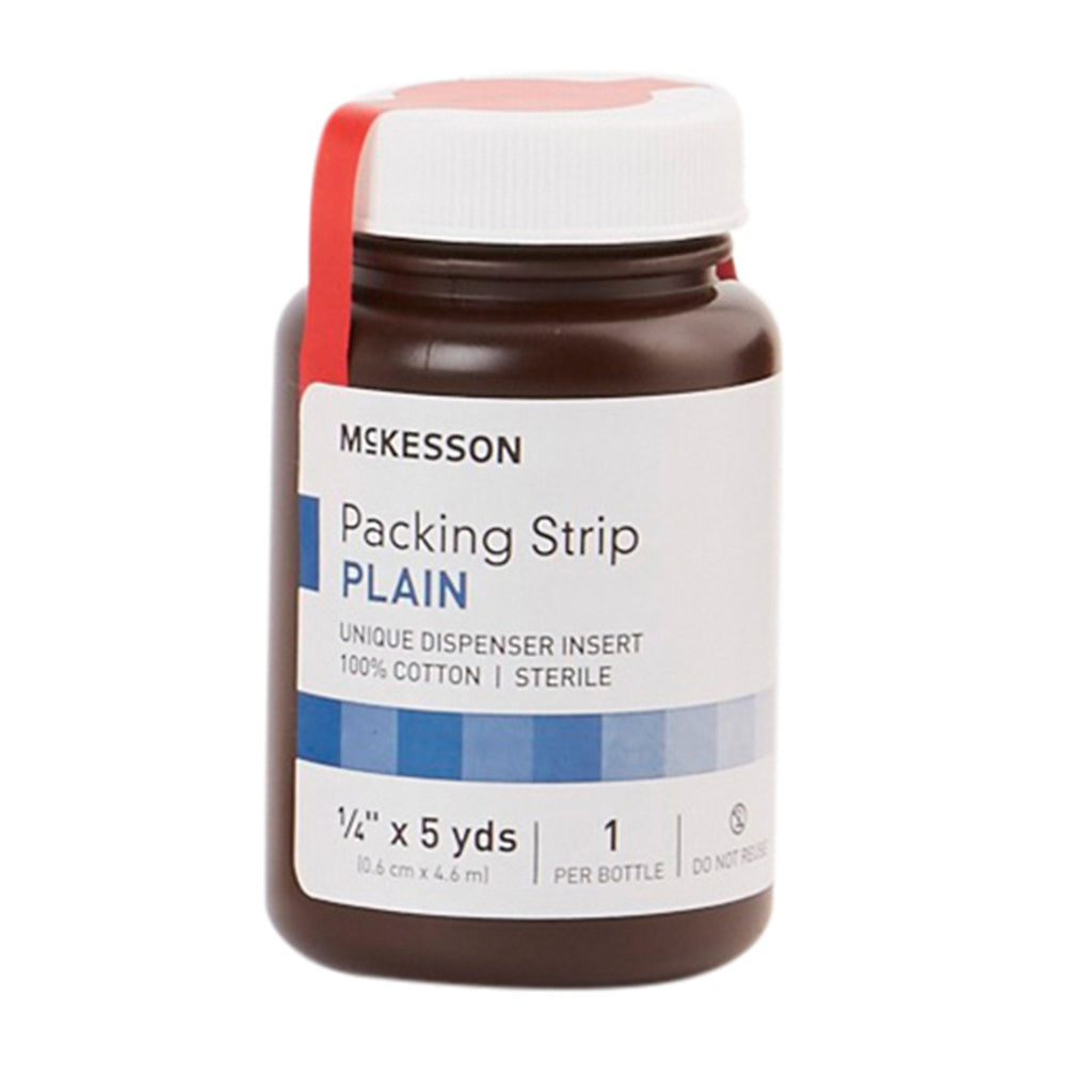 McKesson Nonimpregnated Wound Packing Strip, _ Inch x 5 Yard