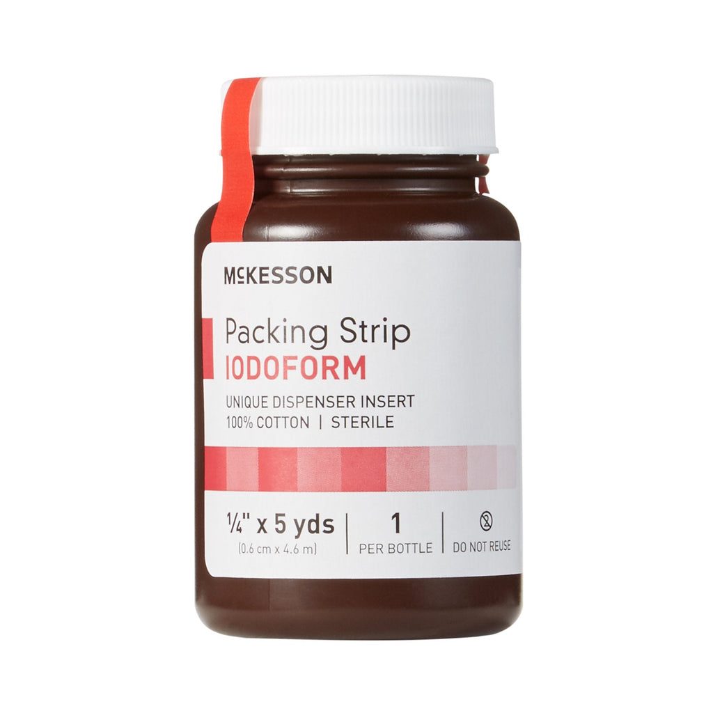 McKesson Iodoform Wound Packing Strip, _ Inch x 5 Yard