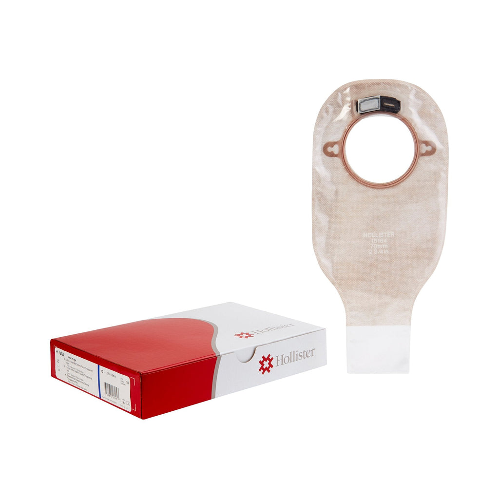 New ImageÂª Two-Piece Drainable Transparent Filtered Ostomy Pouch, 12 Inch Length, 2_ Inch Flange