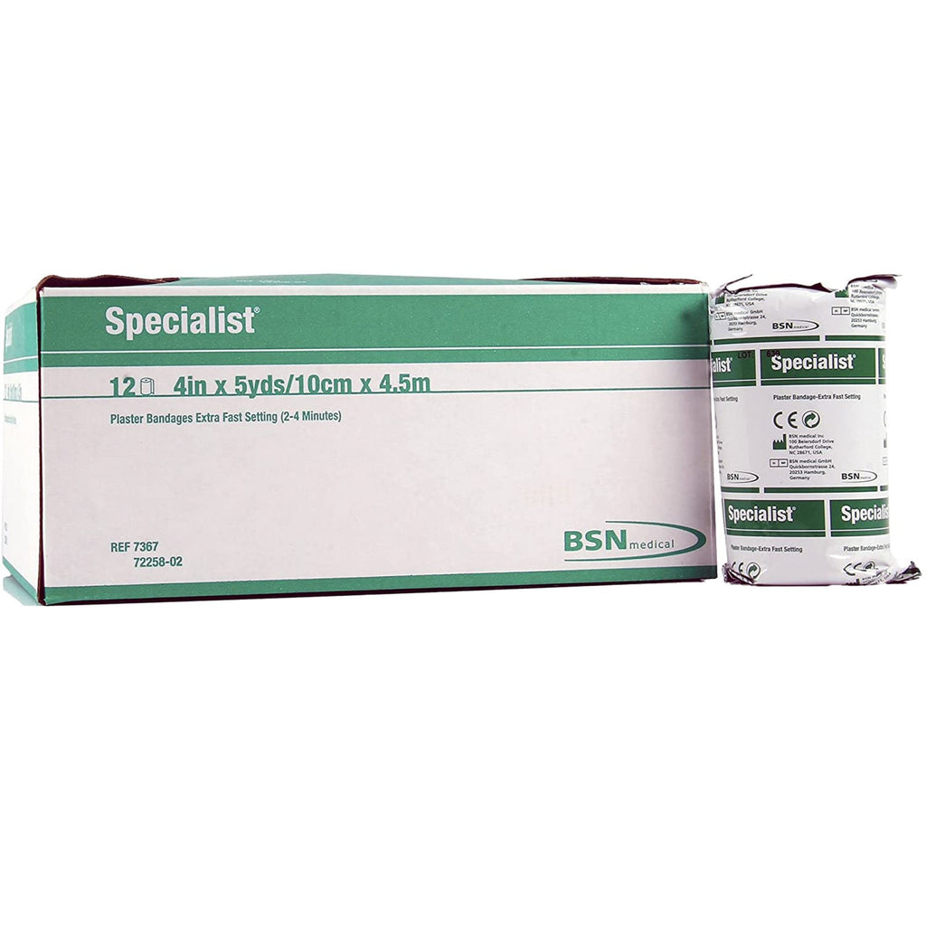 SpecialistÂ¨ Plaster Bandage, 4 Inch x 5 Yard