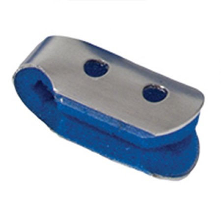 Bird & Cronin Pull-On Left or Right Hand Finger Cot Splint - Blue / Sliver
