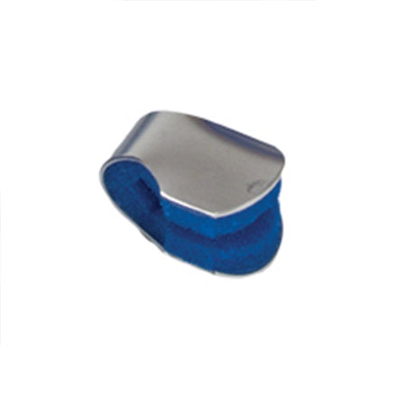 Bird & Cronin One Size Fits Most Finger Cot Splint Without Fastening - Blue / Silver
