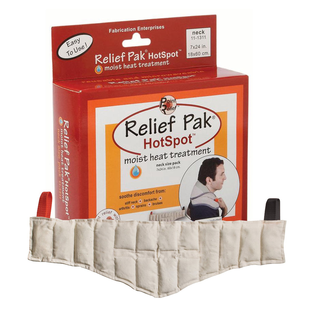 Relief PakÂ¨ HotSpotÂ¨ Moist Heat Pack, Neck Contour