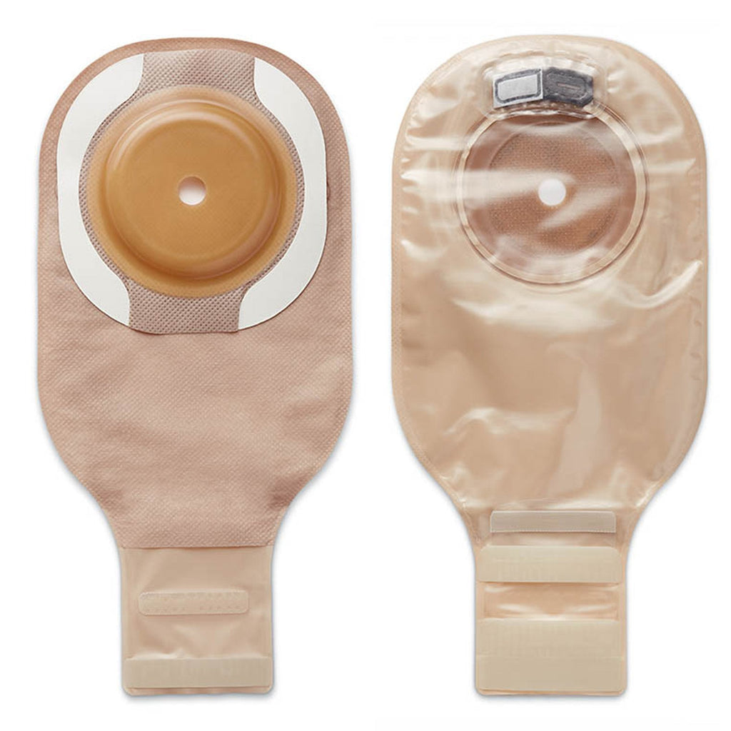 PremierÂª One-Piece Drainable Beige Colostomy Pouch, 12 Inch Length, Up to 1_ Inch Flange