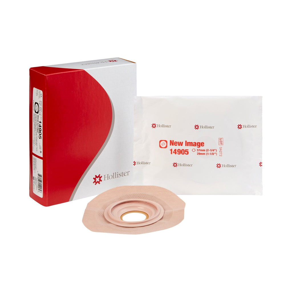 New Image Convex FlexTendÂª Colostomy Skin Barrier With 1 1/8 Inch Stoma Opening