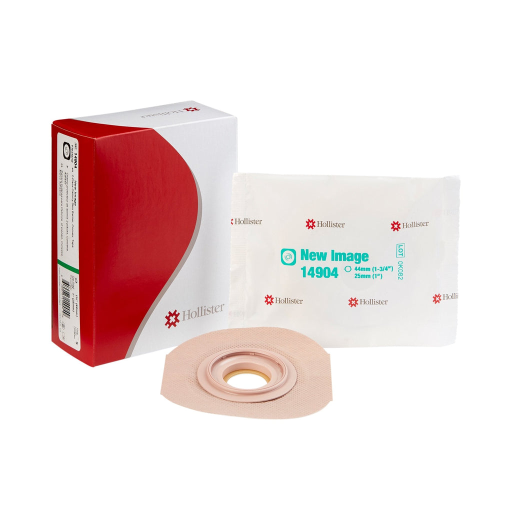 New Image Convex FlexTendÂª Colostomy Skin Barrier With 1 Inch Stoma Opening