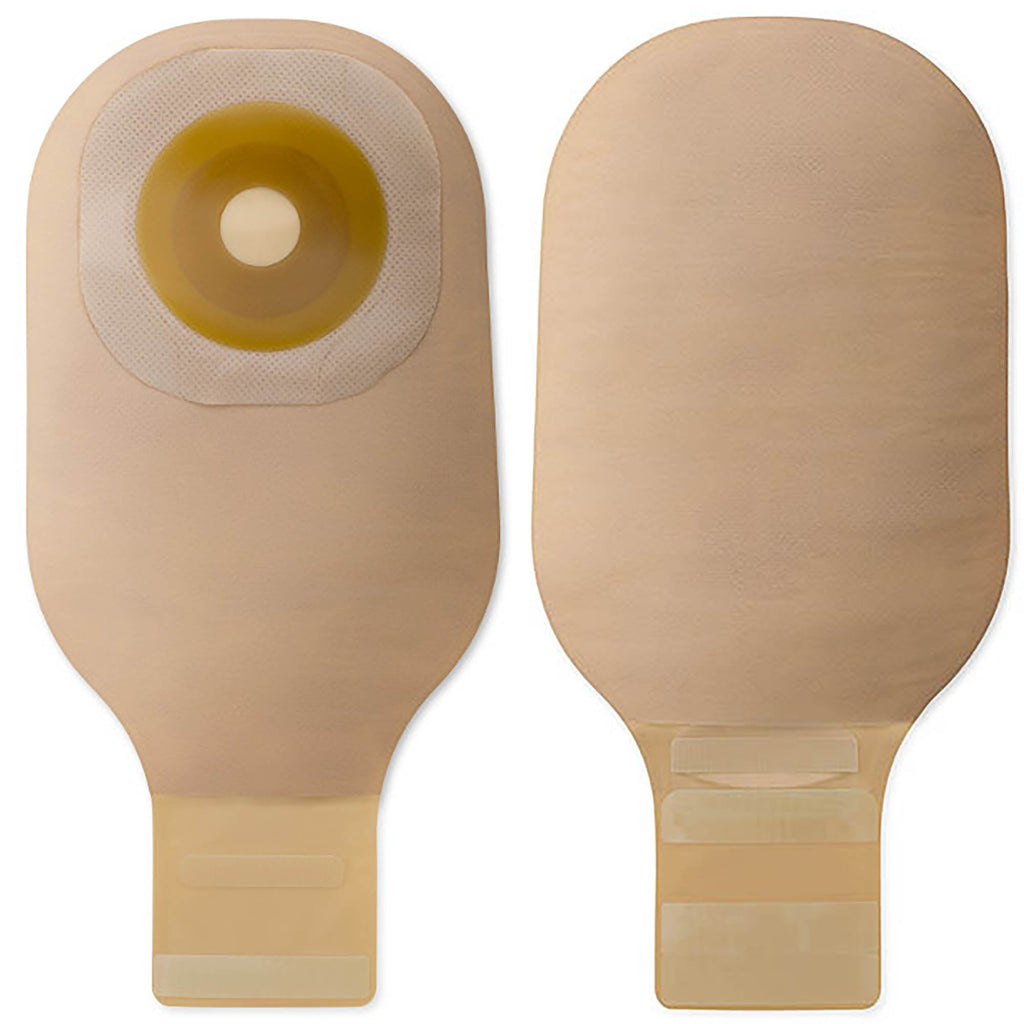 PremierÂª FlextendÂª One-Piece Drainable Beige Colostomy Pouch, 12 Inch Length, Up to 2_ Inch Stoma