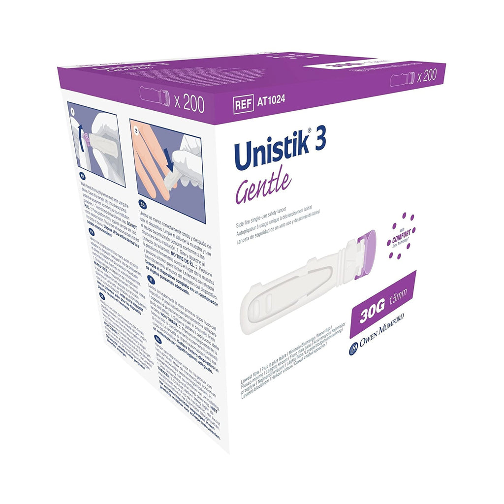 UnistikÂ¨ 3 Comfort Safety Lancet