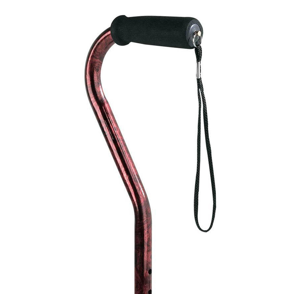 Carex Offset Cane, Height-Adjustable