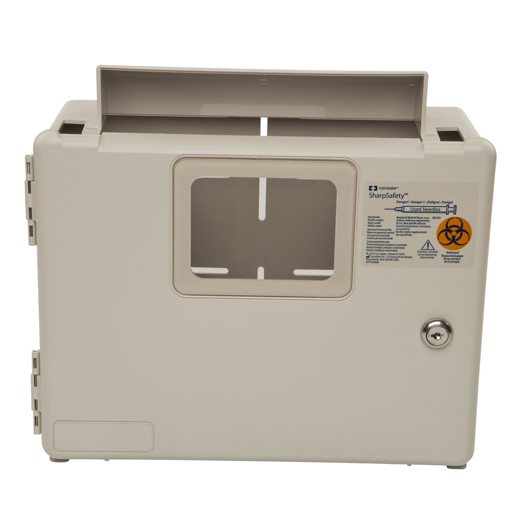 SharpSafetyÂª Wall Enclosure, 11_ H x 5_ D x 13 W Inch