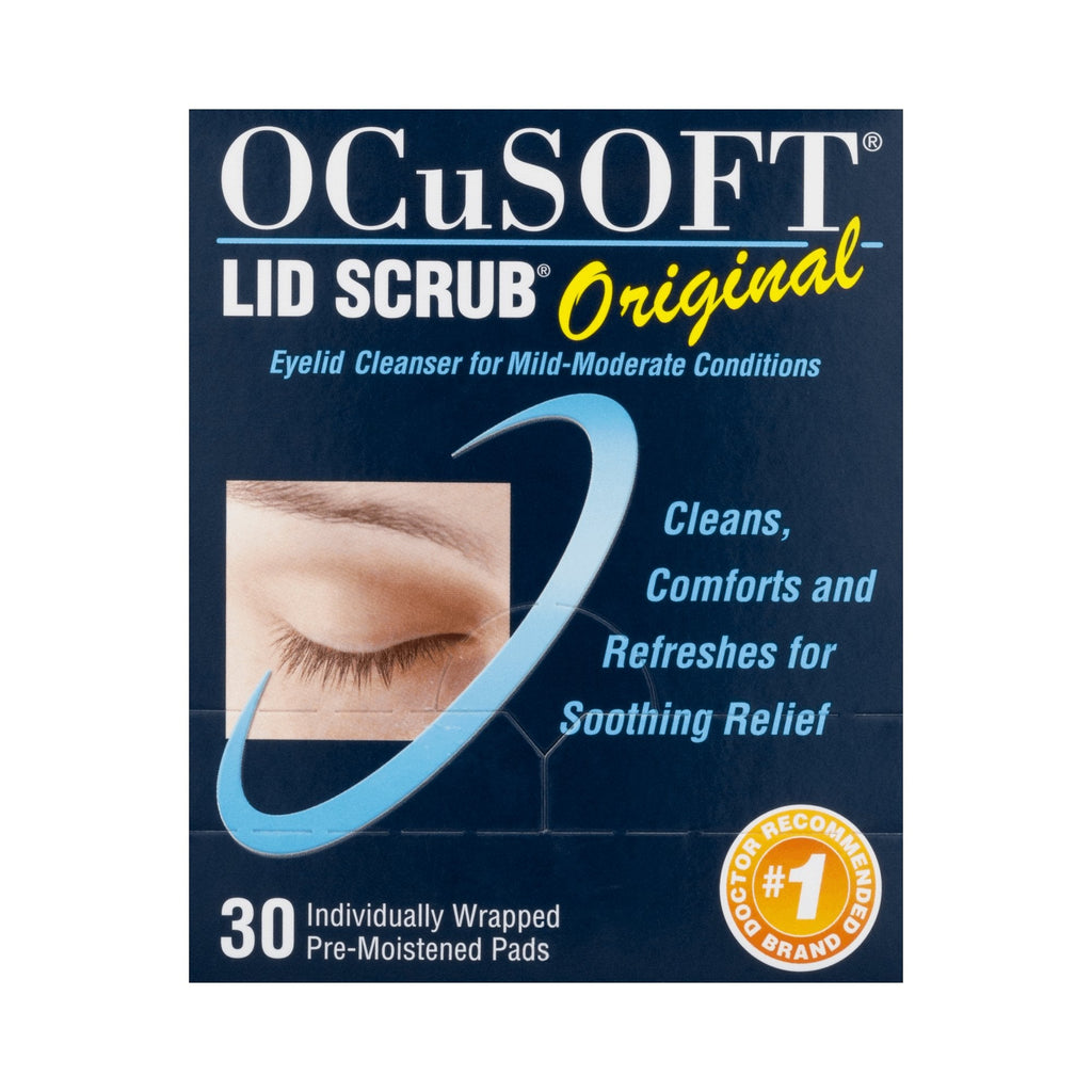 OCuSOFTÂ¨ Lid ScrubÂ¨ Eyelid Cleanser