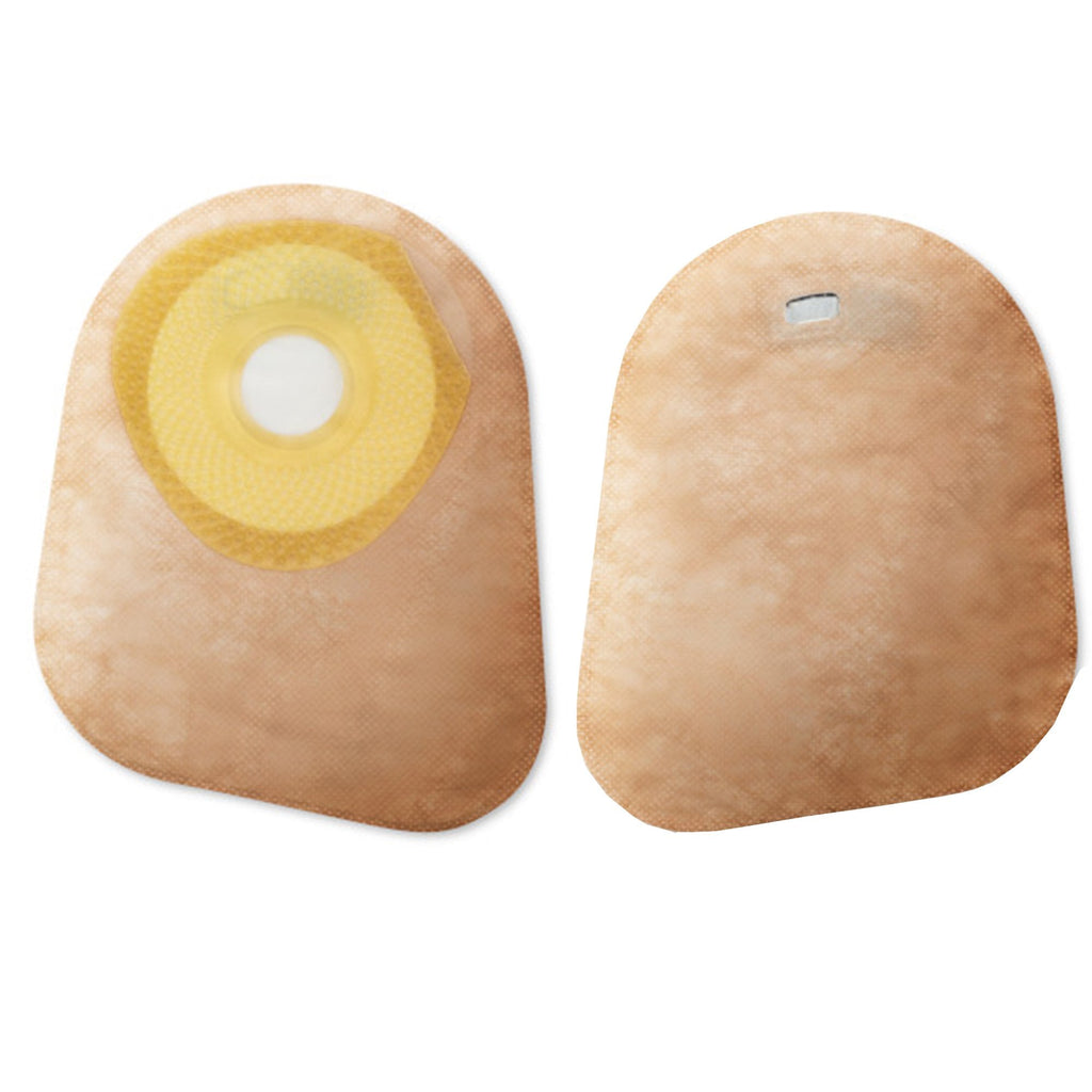 PremierÂª One-Piece Closed End Beige Colostomy Pouch, 7 Inch Length, 1 Inch Stoma