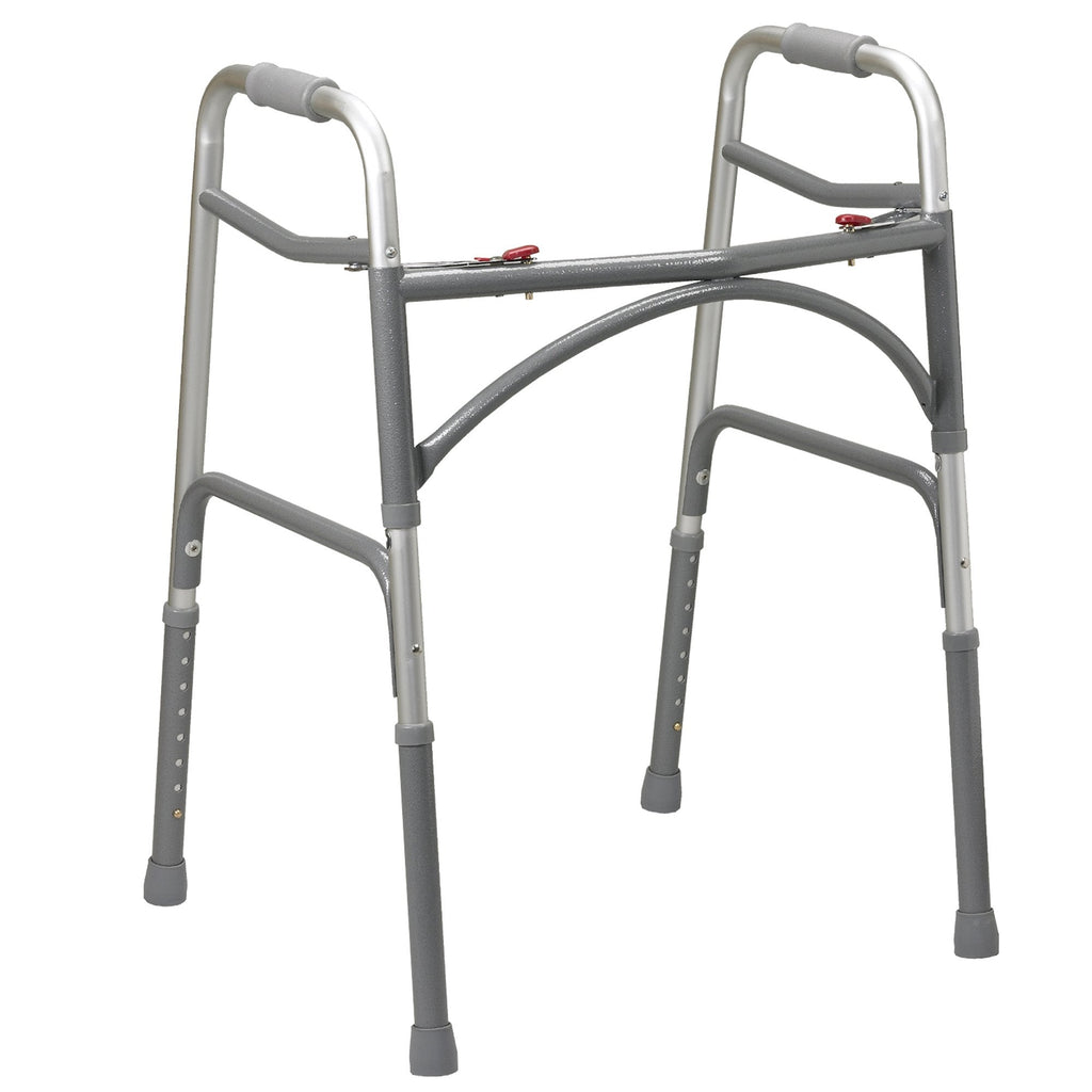 driveÂª Aluminum Bariatric Dual Release Walker, 32 Ã 39 Inch Height