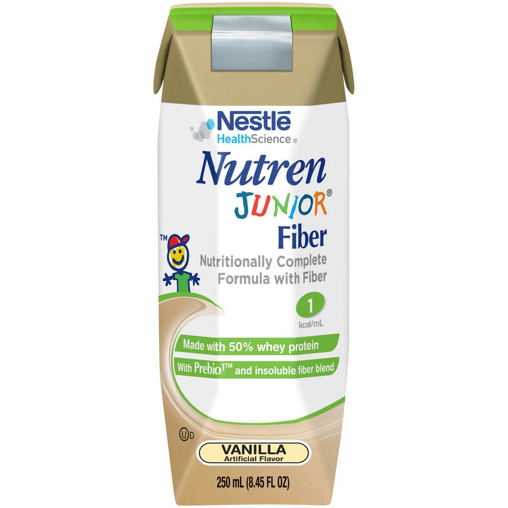 NutrenÂ¨ Junior Fiber Vanilla Pediatric Oral Supplement / Tube Feeding Formula, 8.45 oz. Tetra PrismaÂ¨