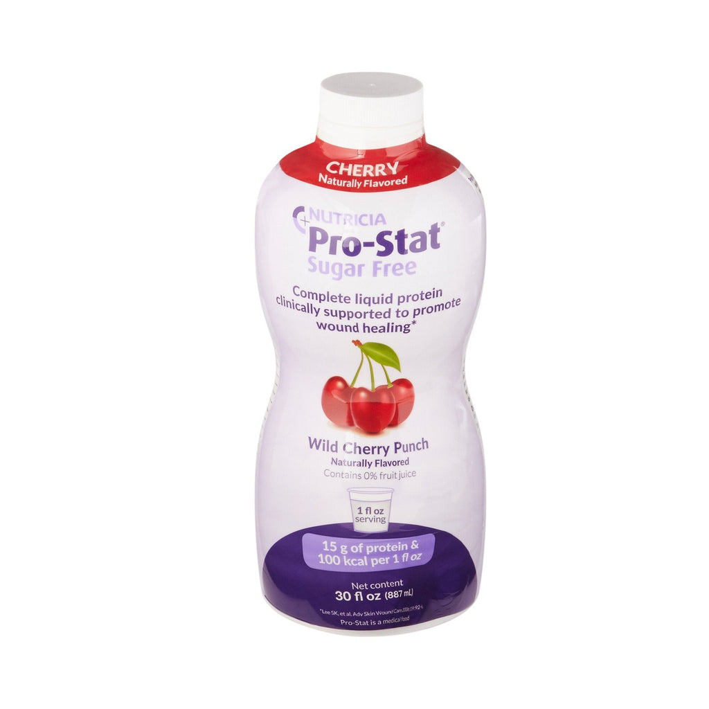 Nutricia Pro-Stat Liquid Protein Supplement, Sugar-Free, Wild Cherry, 30 oz. Bottle, Ready-to-Use