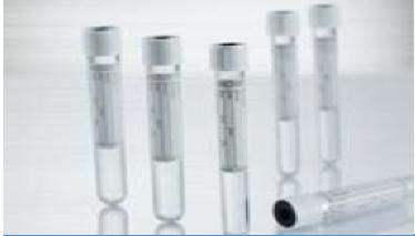 VACUETTE® Venous Blood Collection Tube Serum Tube Plain 13 X 75 mm 3 mL White / Black Ring Pull Cap Polyethylene Terephthalate (PET) Tube 
