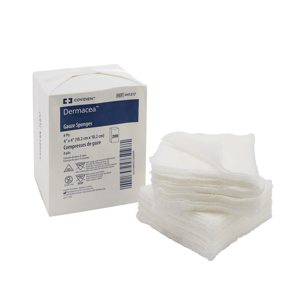 DermaceaÂª Nonsterile Gauze sponge, 4 x 4 Inch