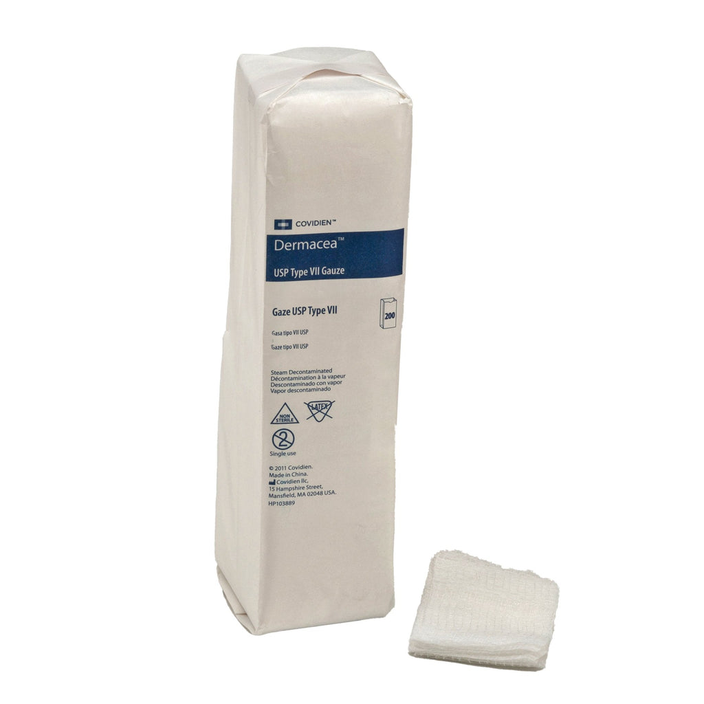 DermaceaÂª Nonsterile USP Type VII Gauze sponge, 3 x 3 Inch