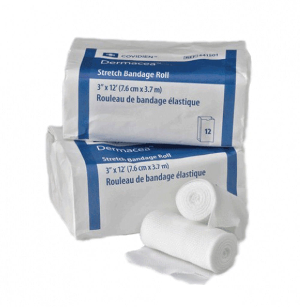 DermaceaÂª Nonsterile Conforming Bandage Roll, 3 Inch x 4 Yard