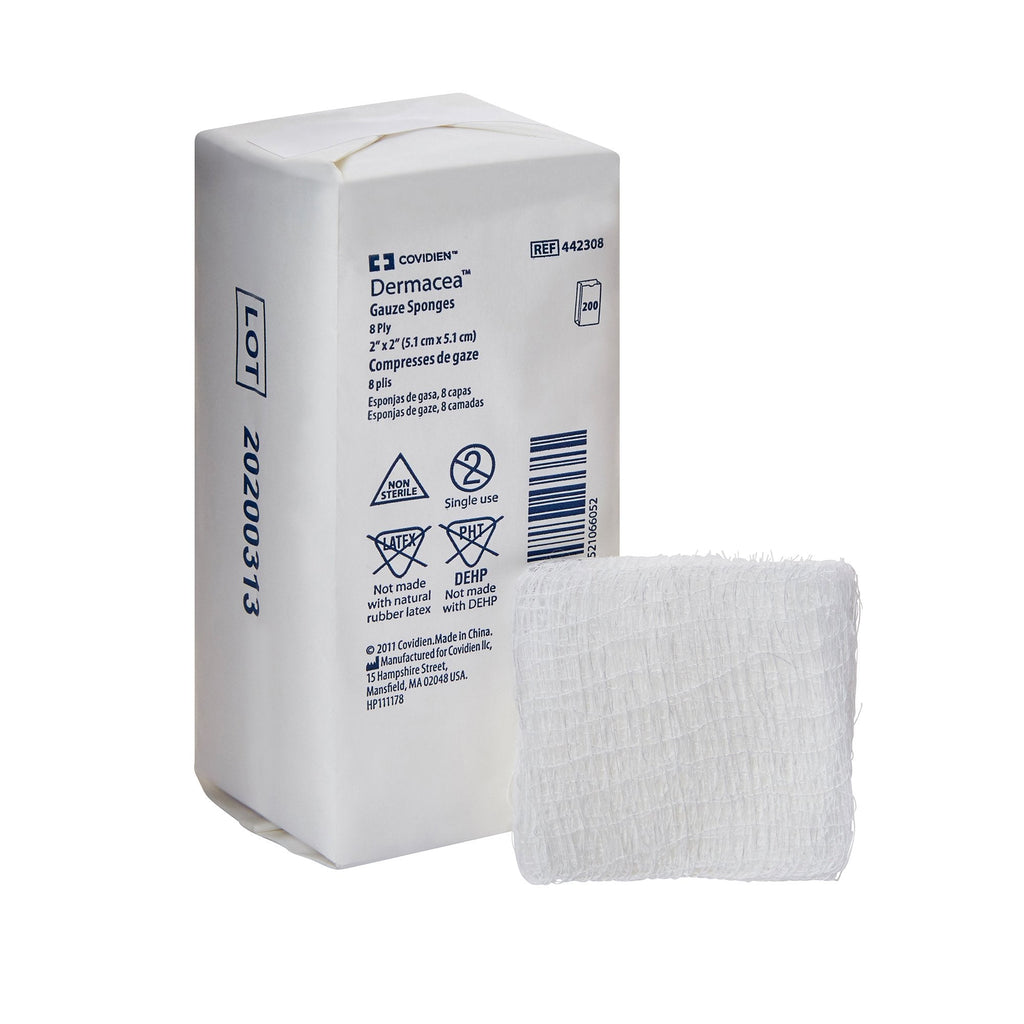 DermaceaÂª Nonsterile Gauze sponge, 2 x 2 Inch