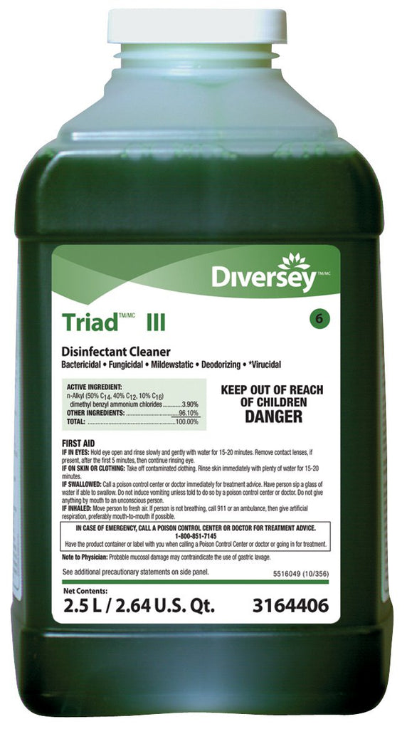 TriadÂª III Surface Disinfectant Cleaner