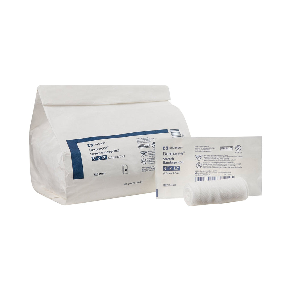 DermaceaÂª Sterile Conforming Bandage Roll, 3 Inch x 4 Yard