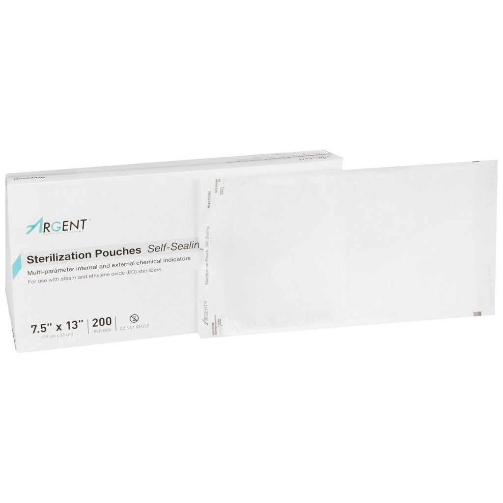 McKesson ArgentÂ¨ Sure-CheckÂ¨ Sterilization Pouch, 7_ x 13 Inch