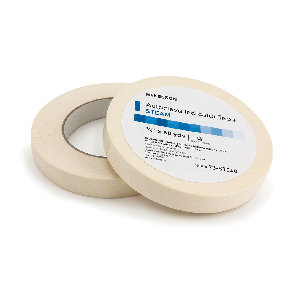 McKesson Steam Indicator Tape, _ Inch x 60 Yard