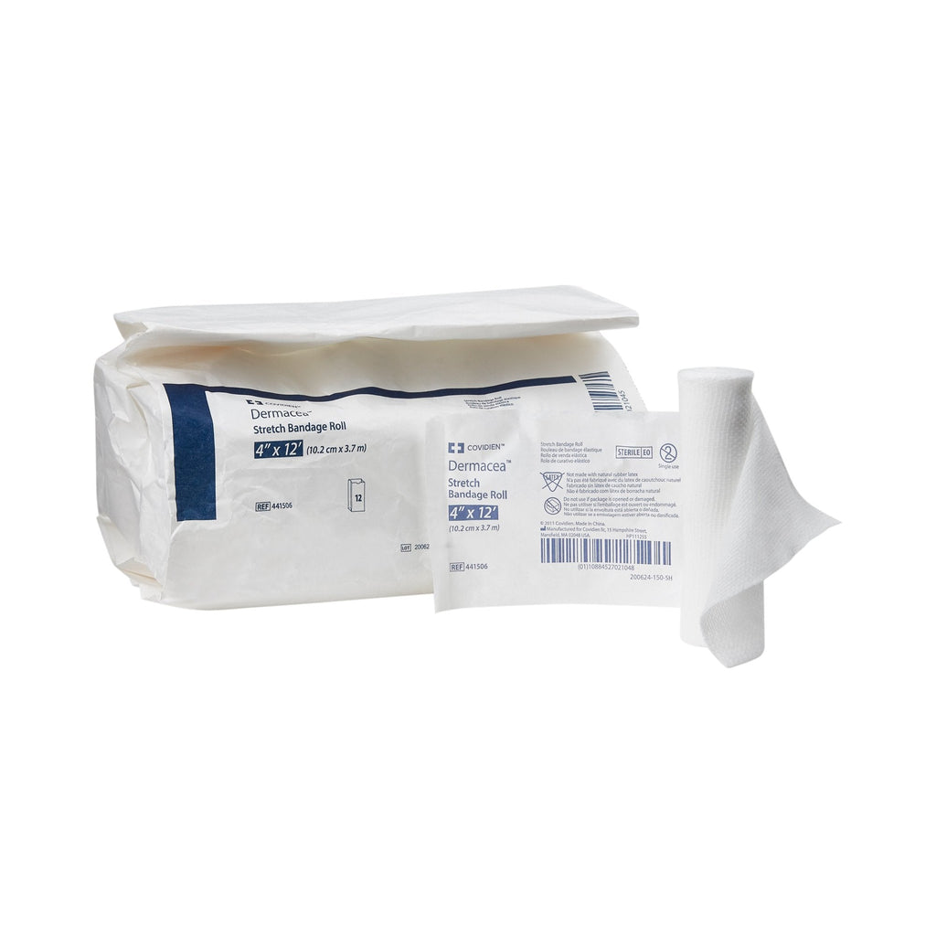 DermaceaÂª Sterile Conforming Bandage Roll, 4 Inch x 4-1/10 Yard