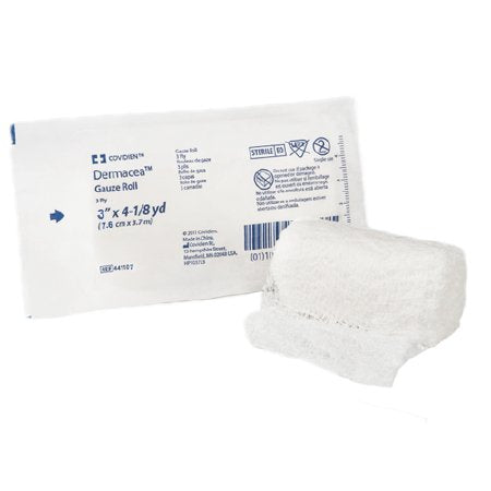 DermaceaÂª Sterile Fluff Bandage Roll, 3 Inch x 4-1/8 Yard