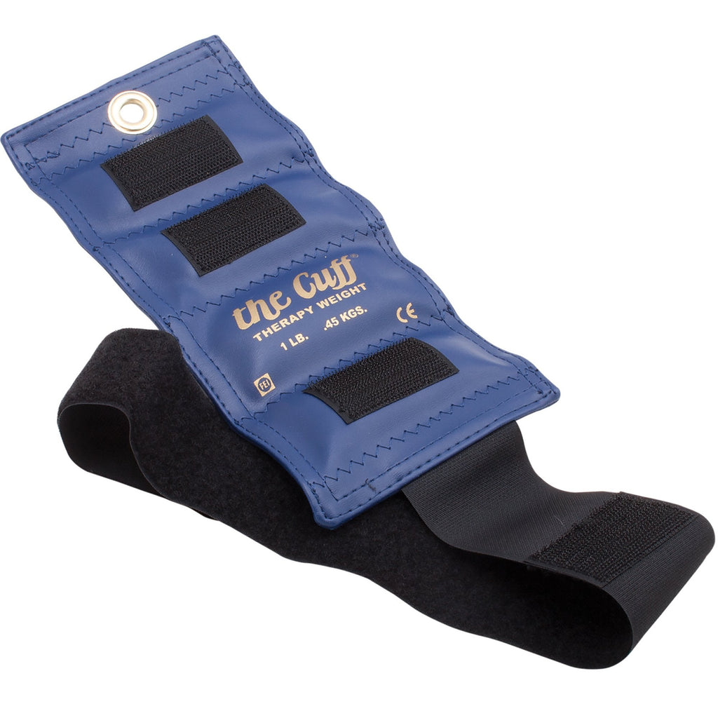 CuffÂ¨ Original Ankle & Wrist Weight, Blue, 1 lbs.