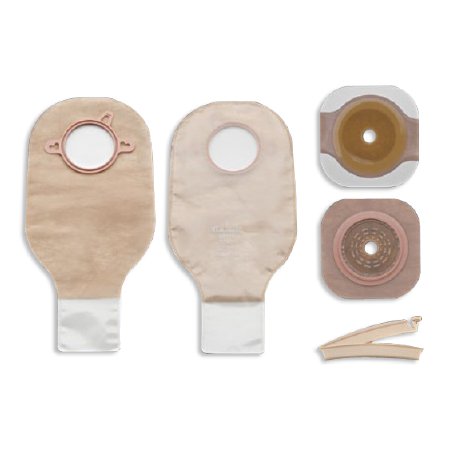 New ImageÂª Two-Piece Drainable Clear Ileostomy /Colostomy Kit, 12 Inch Length, 2_ Inch Flange
