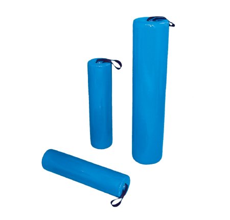 SkillbuildersÂ¨ Positioning Roll, Foam, 8 in. Dia. x 24 in. L, Blue