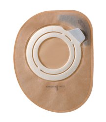 AssuraÂ¨ AC Two-Piece Closed End Opaque Filtered Ostomy Pouch, 8_ Inch Length, 2 Inch Stoma