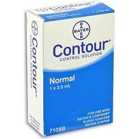 Bayer ContourÂ¨ Blood Glucose Control Solution, Normal Level