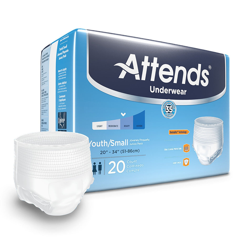 AttendsÂ¨ Advanced Underwear, Youth / Small