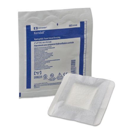 KendallÂª Foam Plus Nonadhesive without Border Foam Dressing, 8 x 8 Inch
