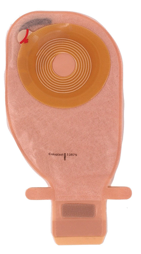 AssuraÂ¨ EasiCloseÂª One-Piece Drainable Opaque Ostomy Pouch, 10 Inch Length, 15-43 mm Stoma
