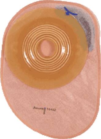 AssuraÂ¨ EasiCloseÂª One-Piece Closed End Opaque Ostomy Pouch, 7/8 Inch Stoma