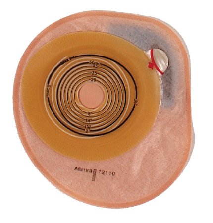 AssuraÂ¨ One-Piece Closed End Opaque Colostomy Pouch, 7 Inch Length, 2 Inch Stoma