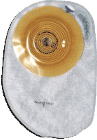 AssuraÂ¨ One-Piece Closed End Transparent Colostomy Pouch, 8_ Inch Length, 3/4 to 1_ Inch Stoma