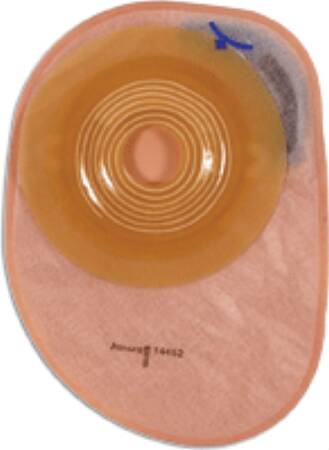 AssuraÂ¨ One-Piece Closed End Opaque Colostomy Pouch, 7 Inch Length, 1 Inch Stoma