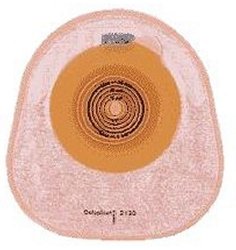 One-Piece Closed End Transparent Colostomy Pouch, 5_ Inch Length, 1/2 to 1_ Inch Stoma